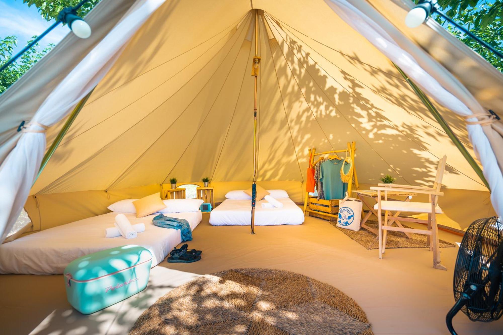 Luxury tent Kampaoh Alquezar
